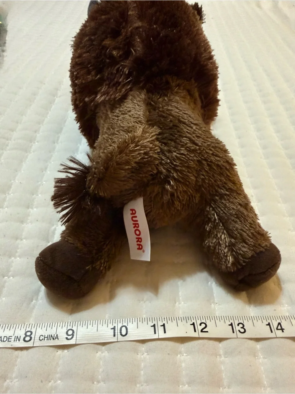 Aurora World Flopsie Bison Stuffed Animal.